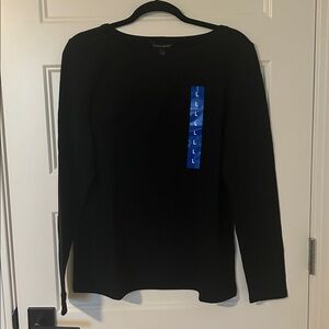 Banana Republic Black Crew Neck Shirt